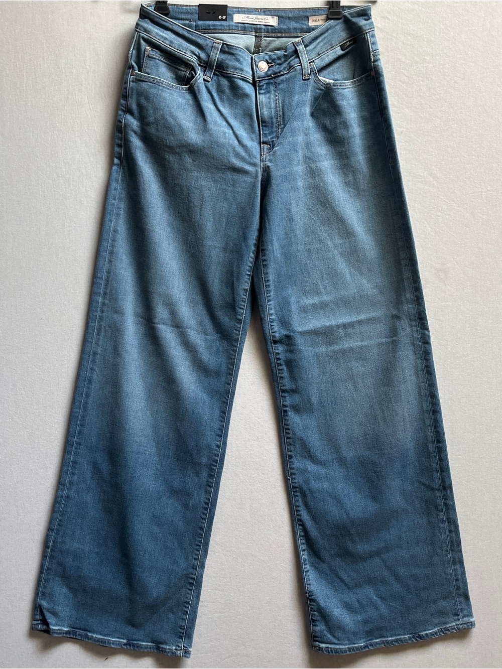NWT Mavi Della Wide Leg Cotton Denim Jeans Size 28